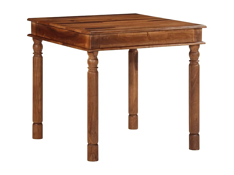 Eettafel 80x80x77 cm massief acaciahout