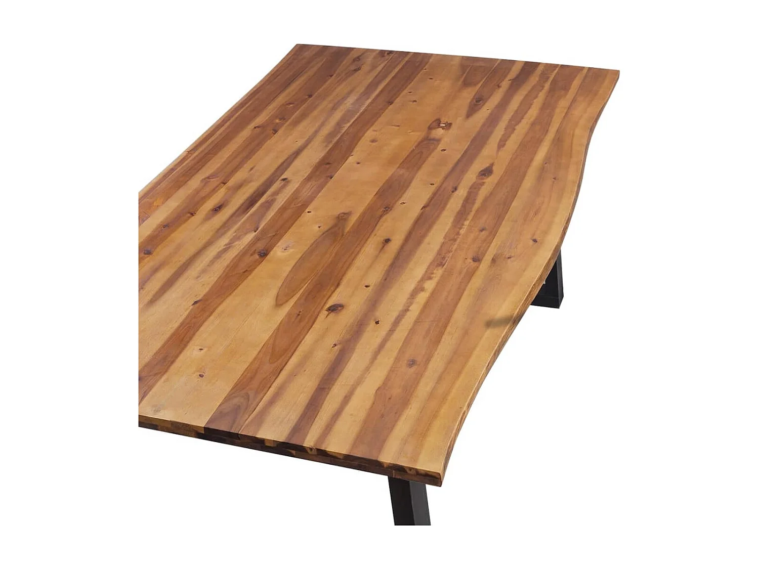 Table de salle à manger 200 x 90 cm Bois d'acacia massif