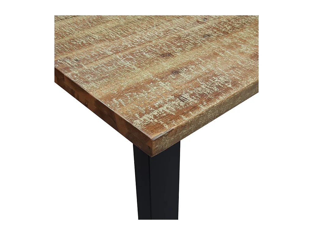 Eettafel 200x90x75 cm massief acaciahout