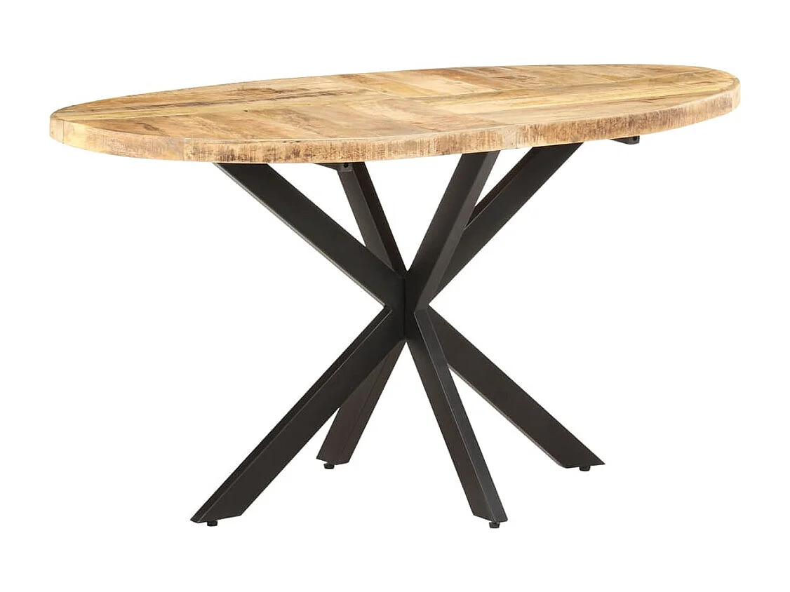 Table de salle à manger 140x80x75 cm Bois de manguier massif