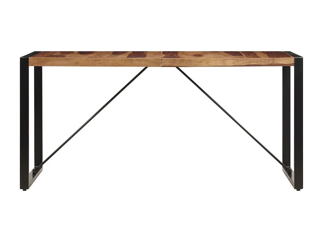 Table de salle à manger 140x70x75 cm Bois de Sesham massif