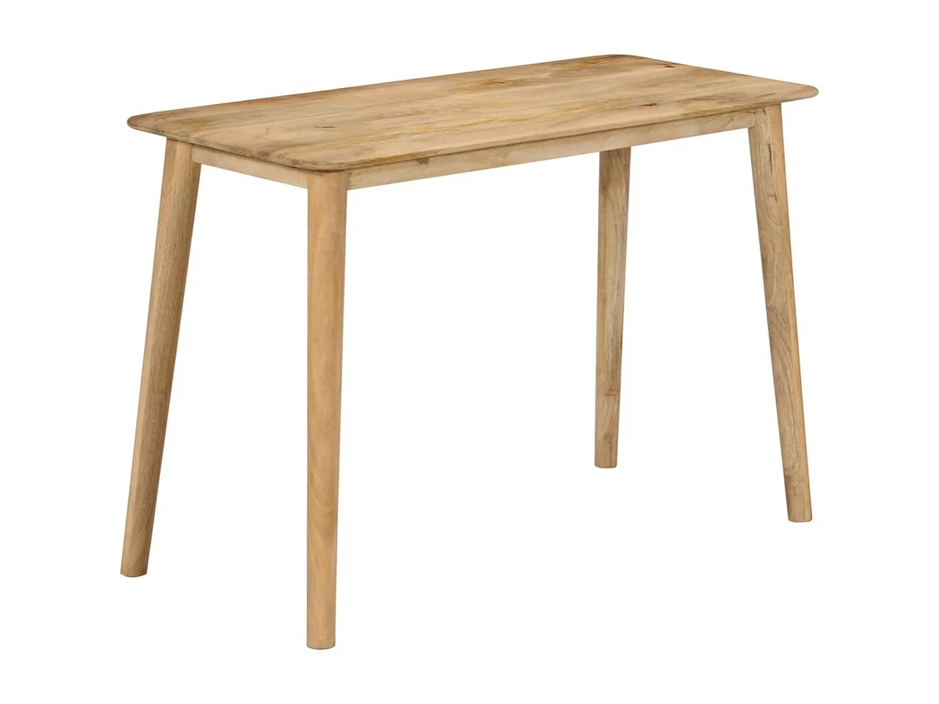 Table à manger 112x52x76 cm bois de manguier massif