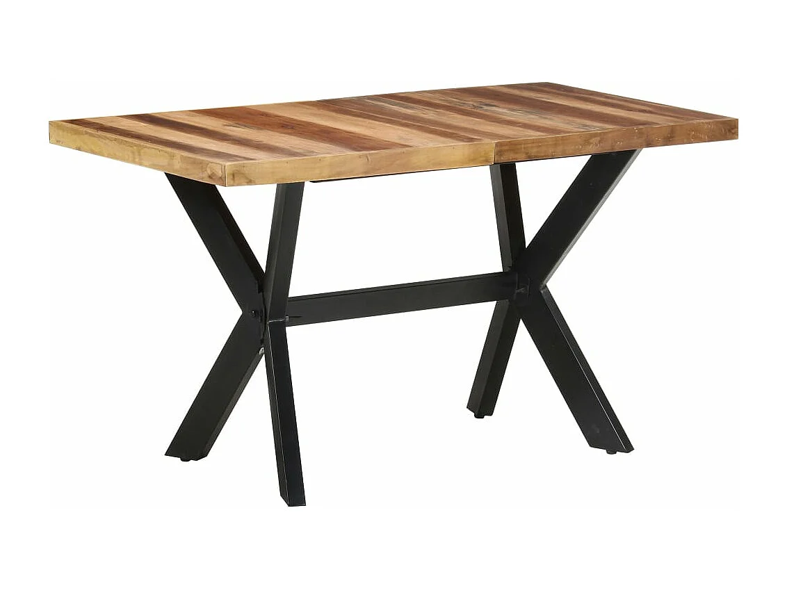 Table de salle à manger 140x70x75 cm Bois avec finition miel