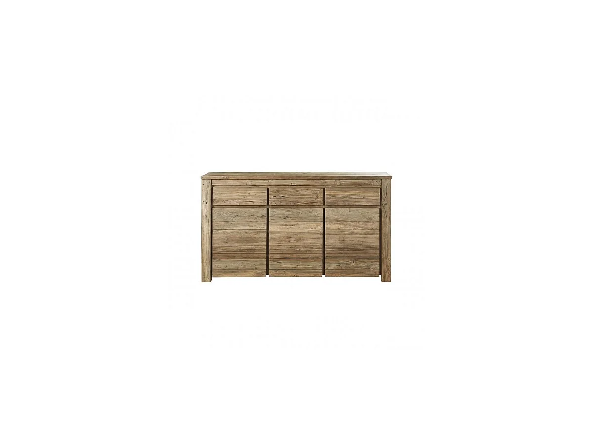 Cassettiera in teak massello riciclato 160 cm