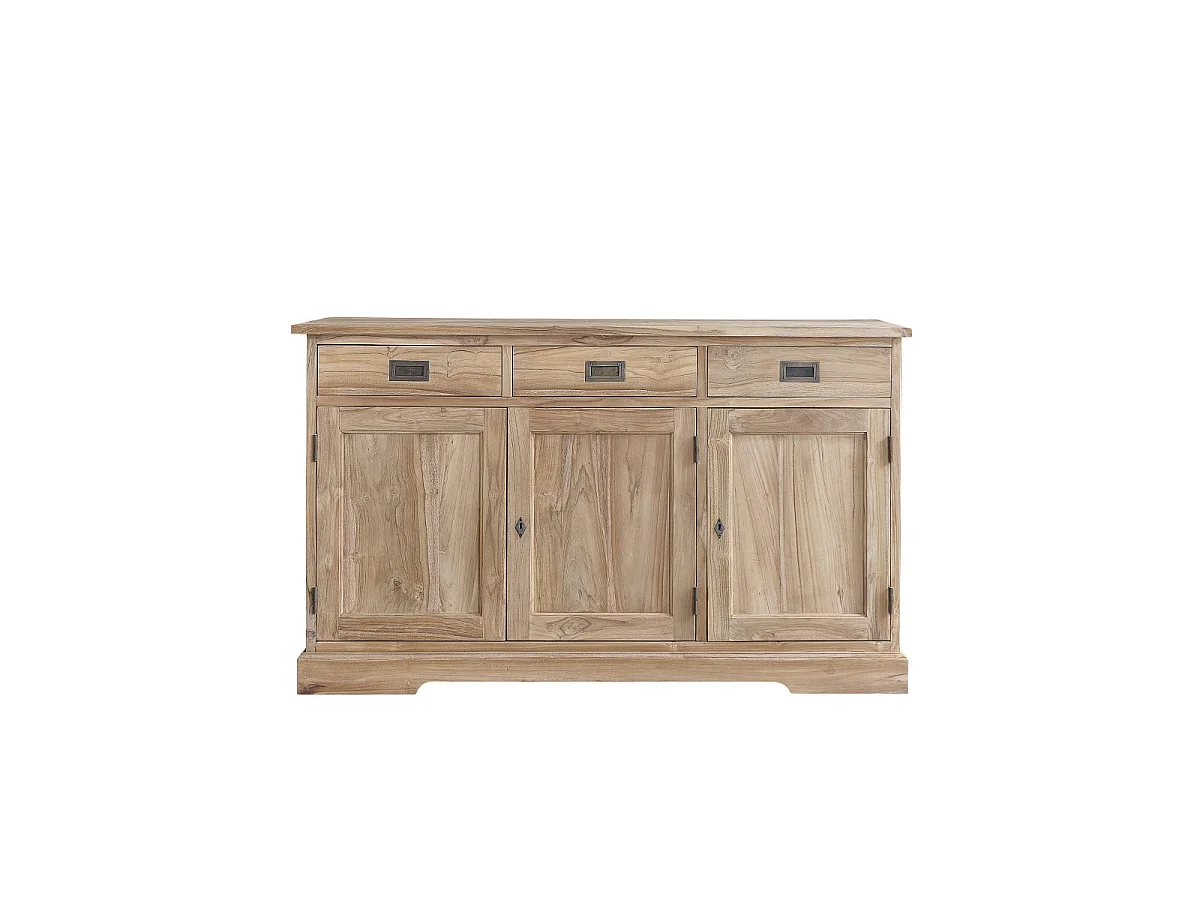 Cassettiera in teak massello 150 cm