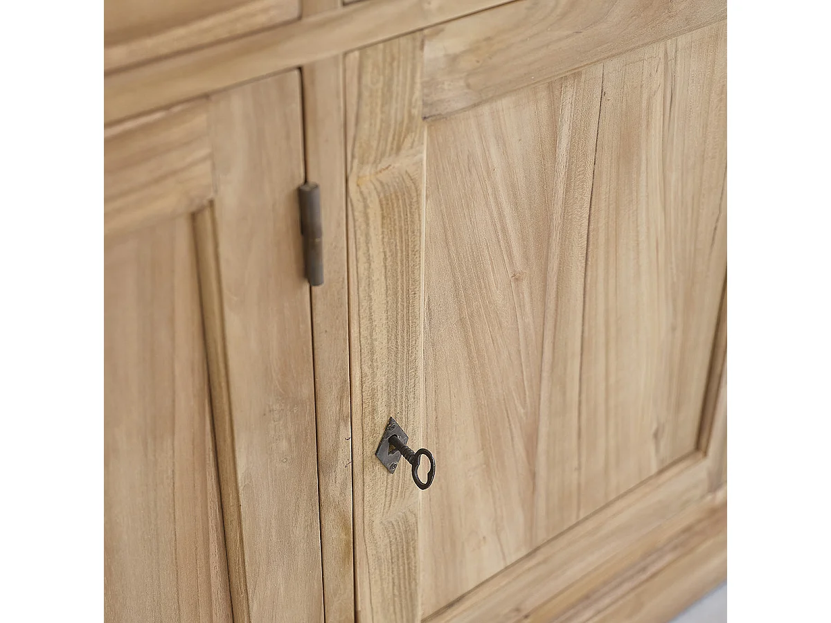 Cassettiera in teak massello 150 cm