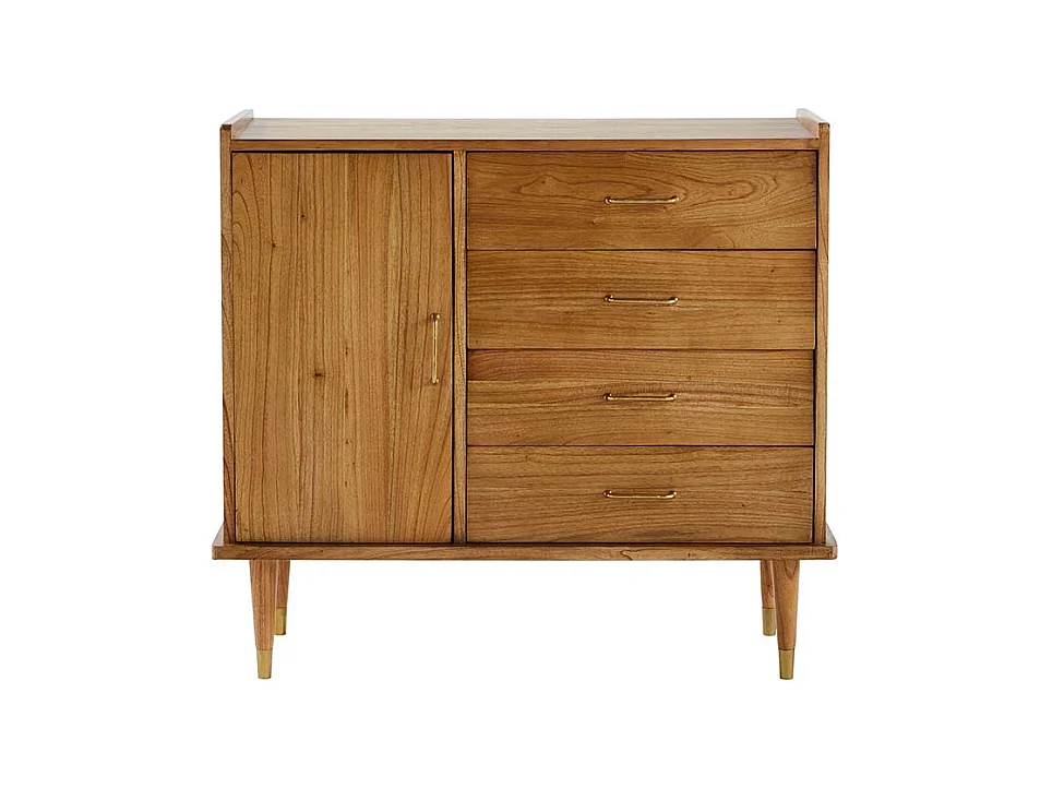 Cómoda de mindi macizo 105 cm