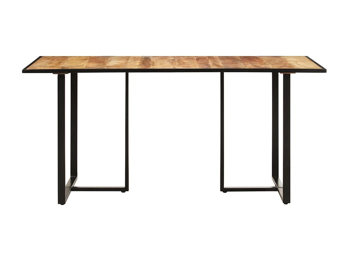 Table de salle à manger 200 cm Bois de manguier brut