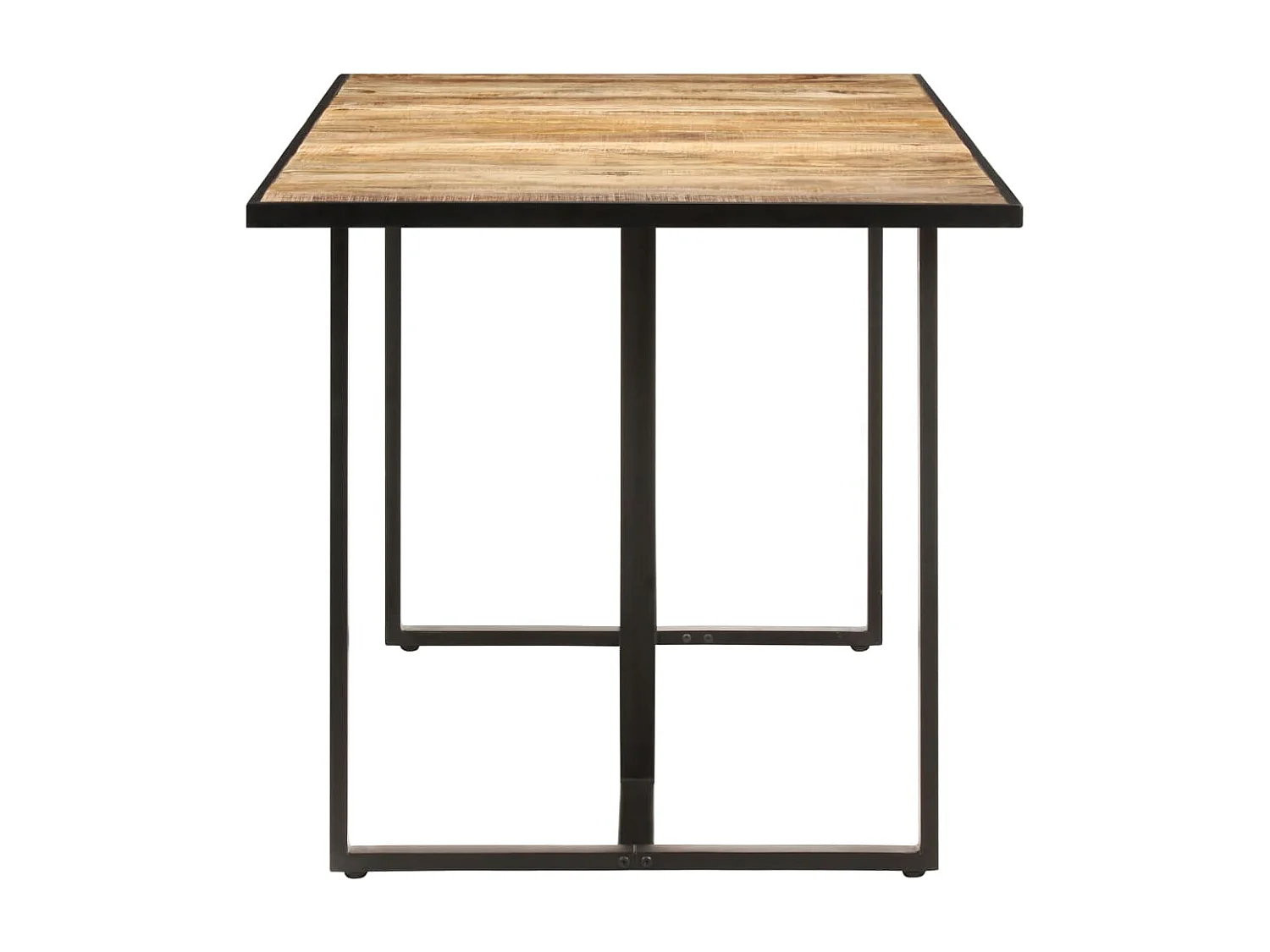 Table de salle à manger 200 cm Bois de manguier brut