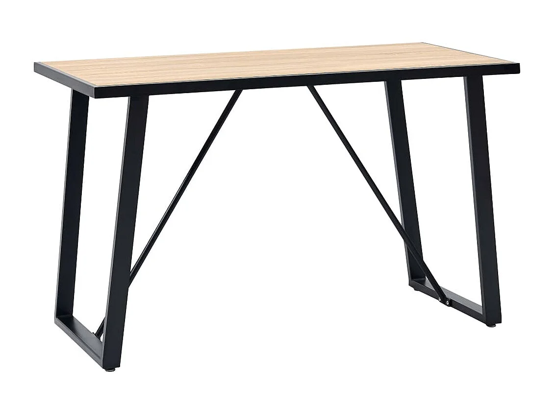 Table de salle à manger Chêne 120x60x75 cm MDF