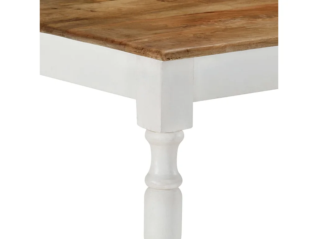 Table à manger 110x60x76 cm Bois de manguier massif