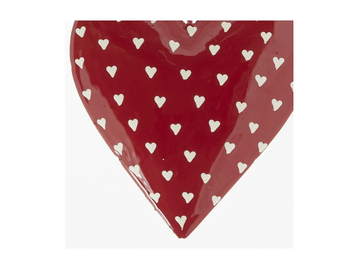 Coeurs en métal modèles assortis Lot de 2