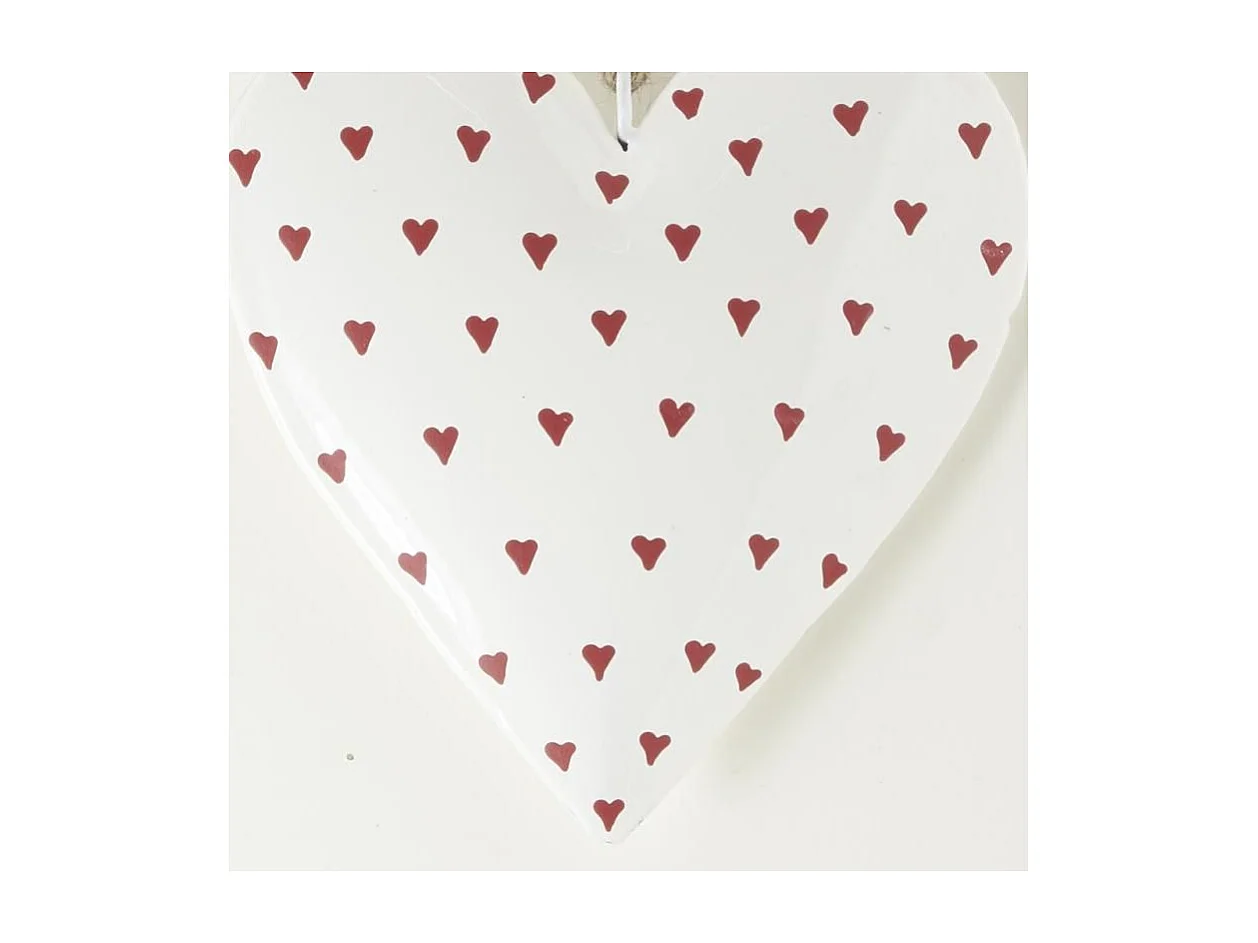 Coeurs en métal modèles assortis Lot de 2