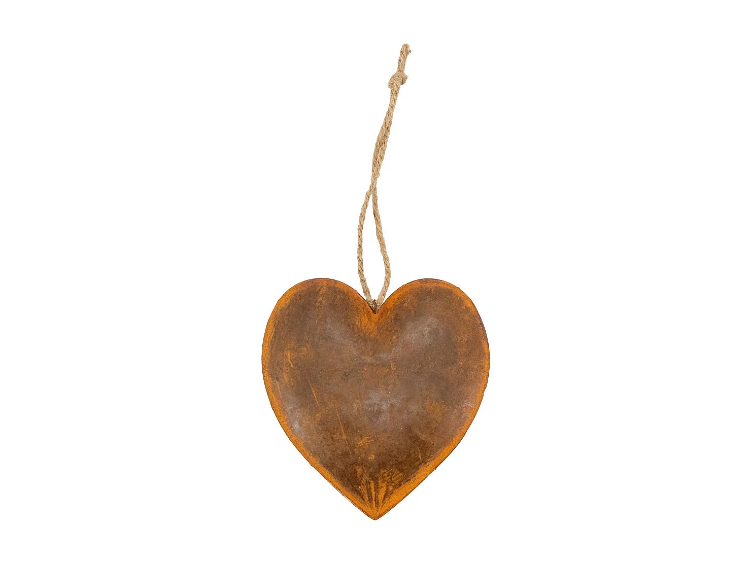 Coeur en métal vieilli Lot de 2