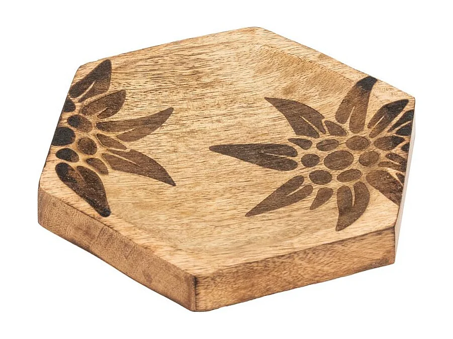 Corbeille en manguier Edelweiss Lot de 2