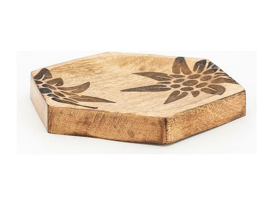 Corbeille en manguier Edelweiss Lot de 2