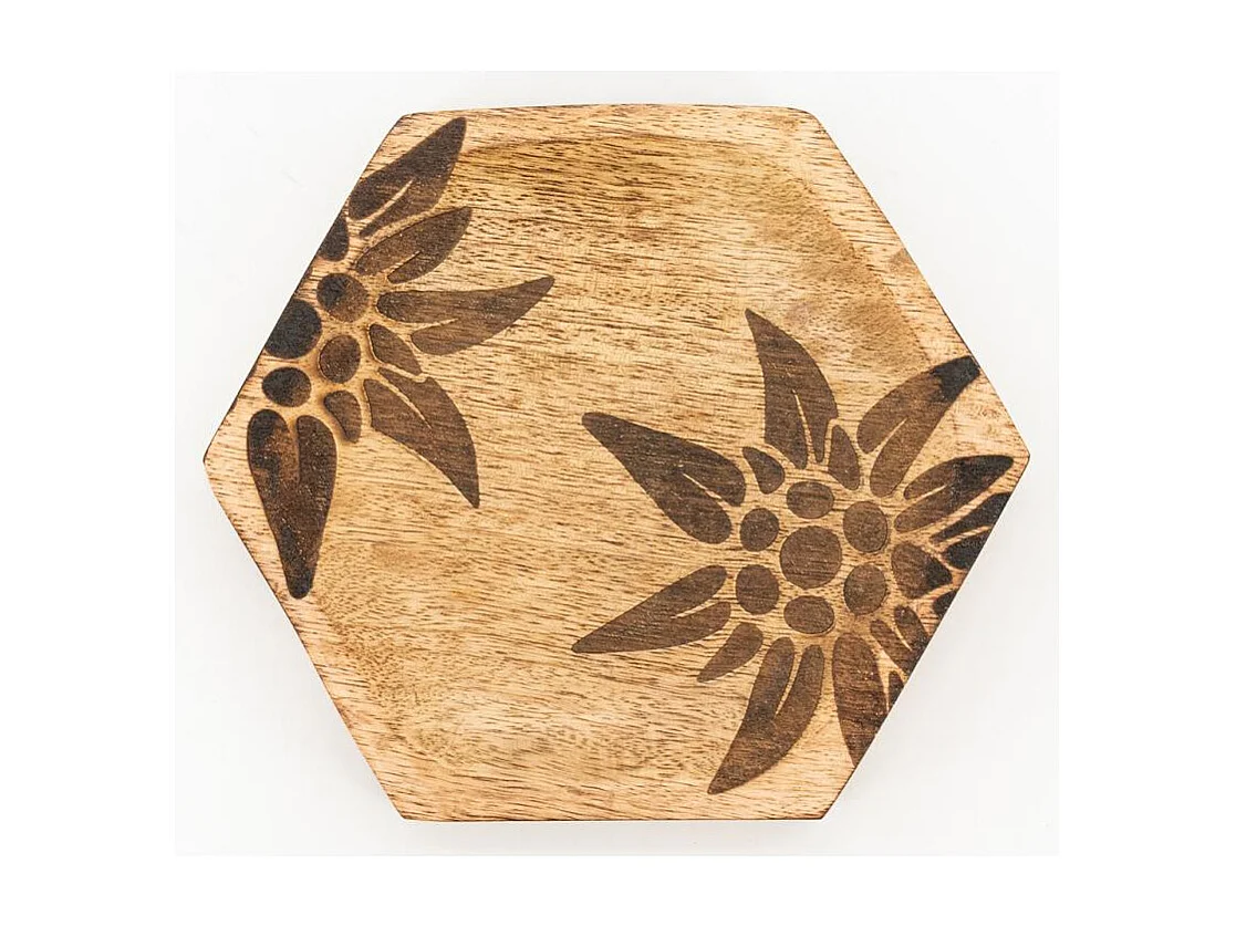 Corbeille en manguier Edelweiss Lot de 2