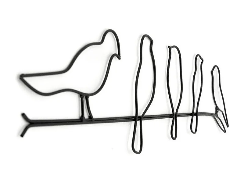 Décoration murale en métal Oiseaux