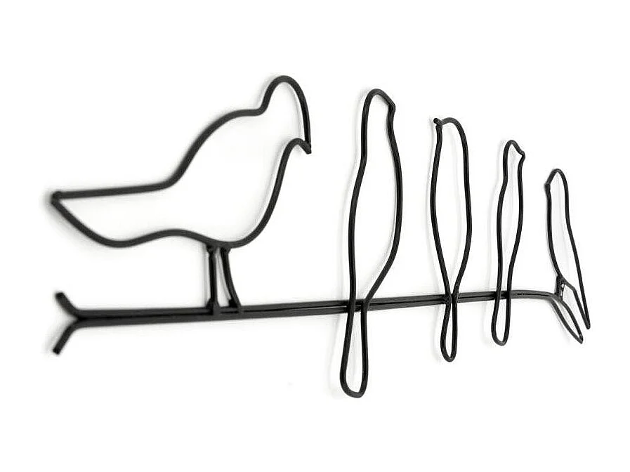 Décoration murale en métal Oiseaux