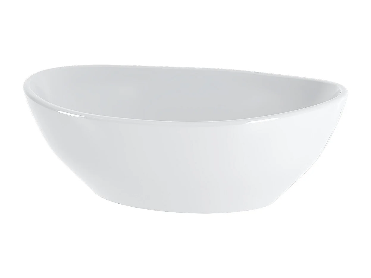 Meuble simple vasque 60cm Aurora Blanc et Bois