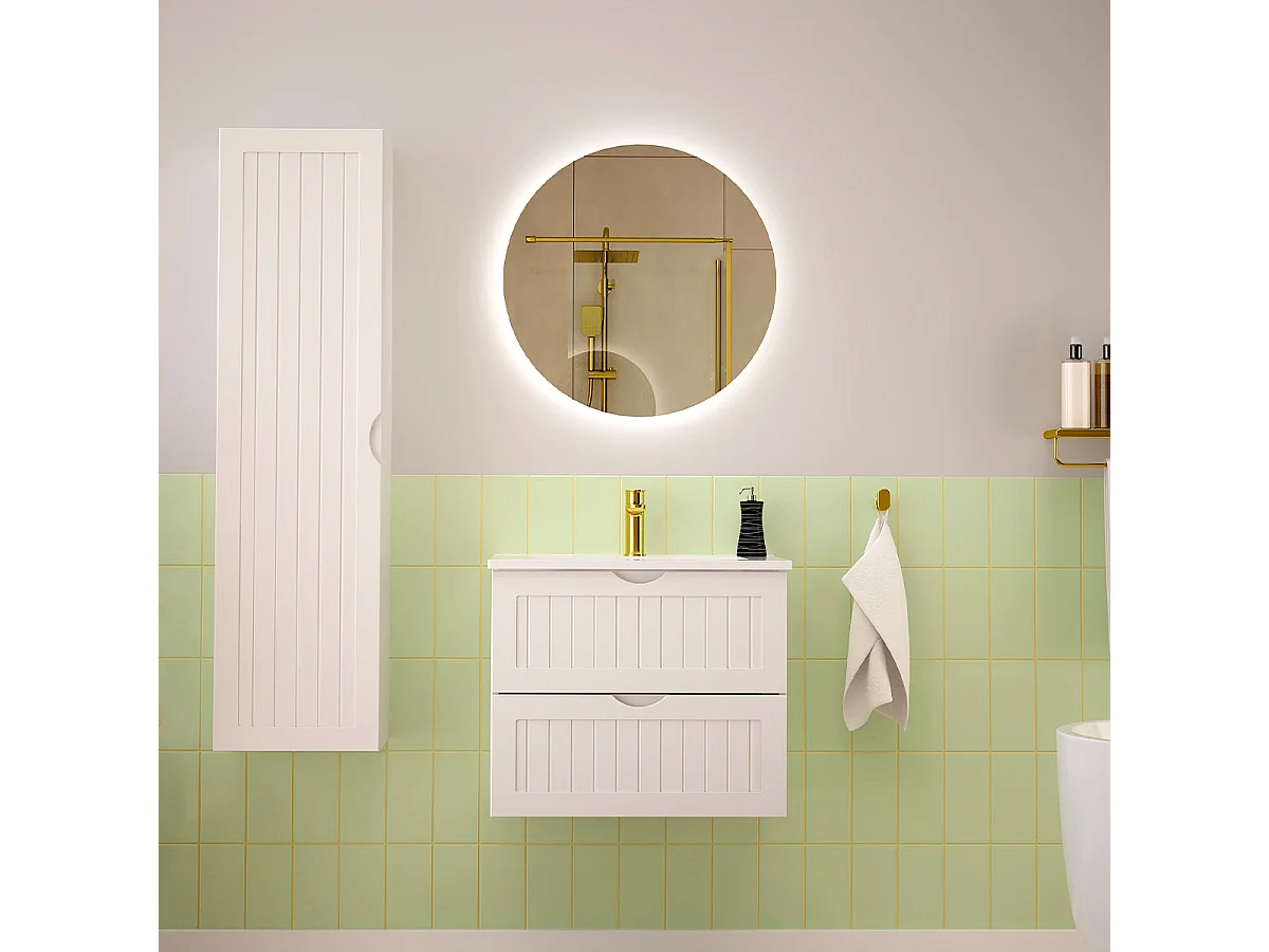 Wall column Soline White