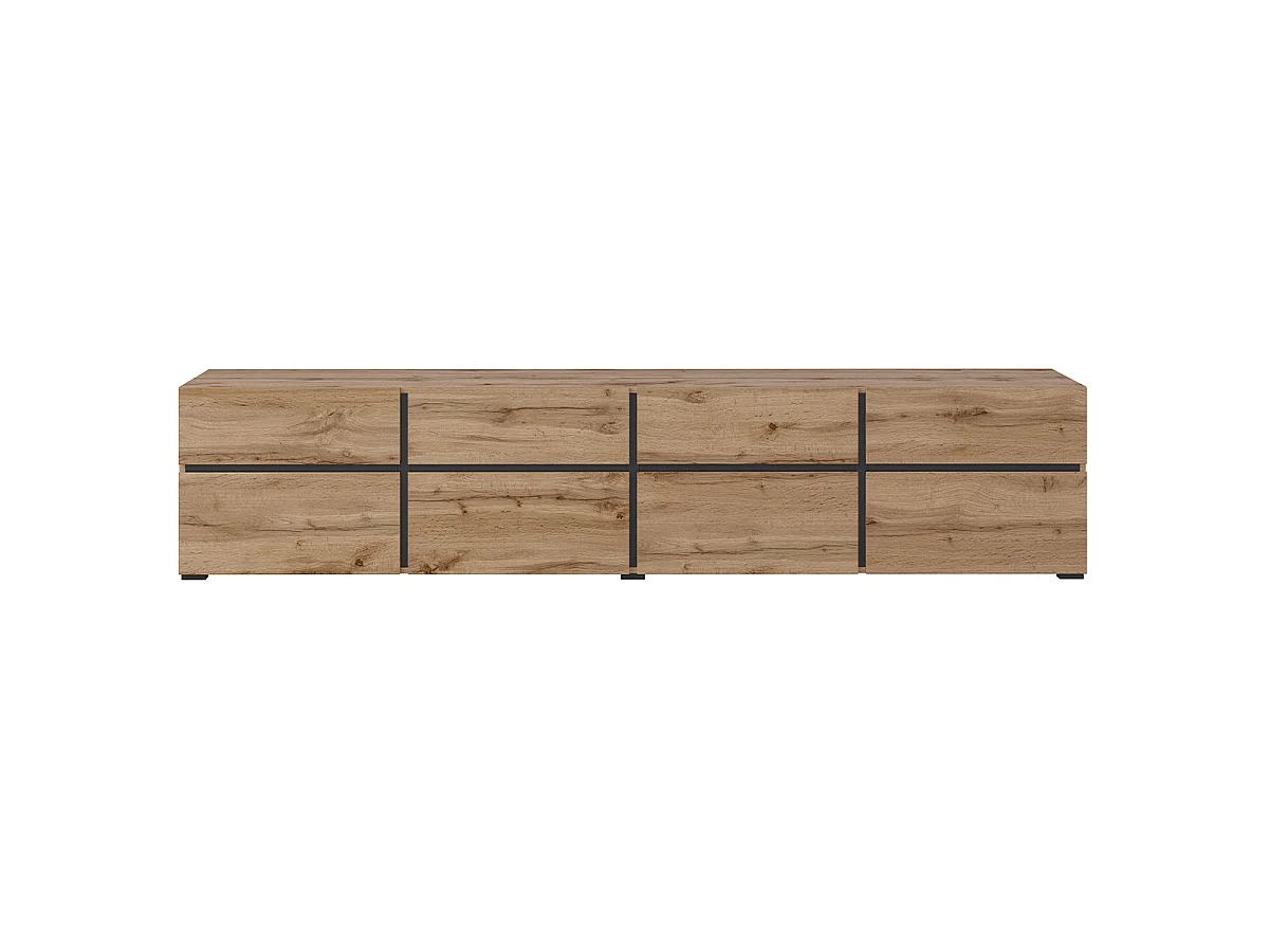 Mobile TV 4 ante Lilia marrone 225cm