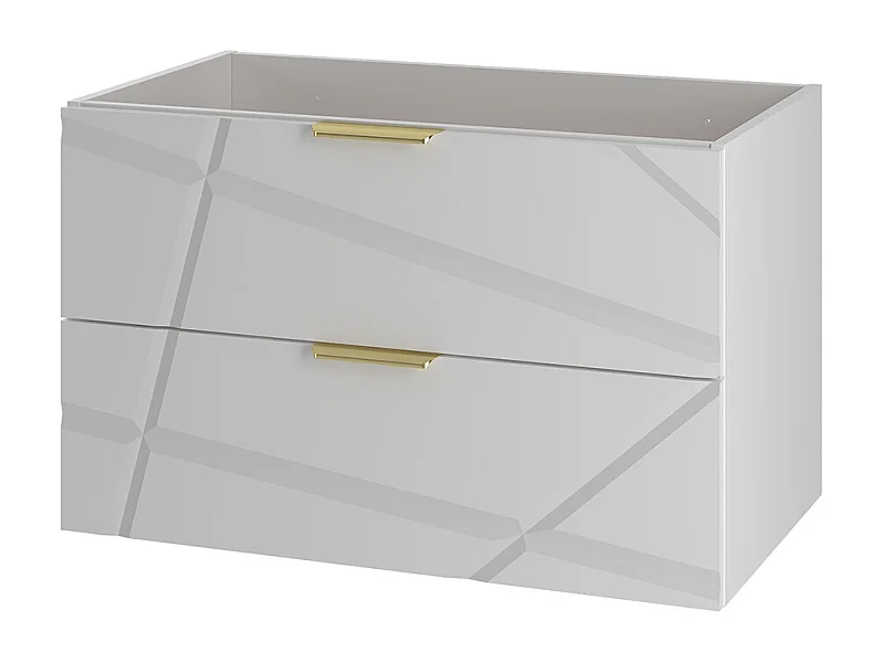 Mobile bagno senza lavabo Aurora bianco 80cm