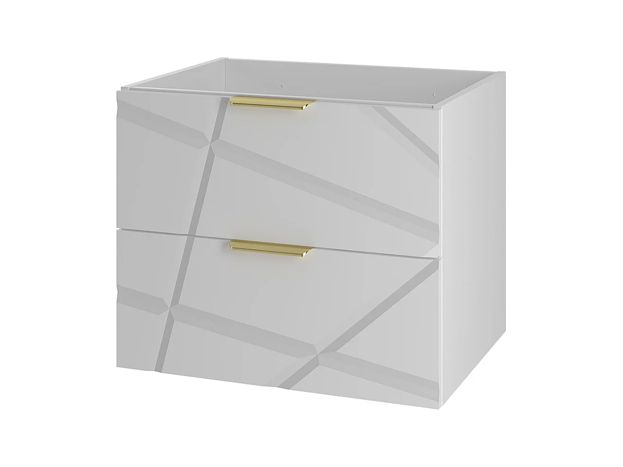 Meuble sous-vasque 60cm Aurora Blanc