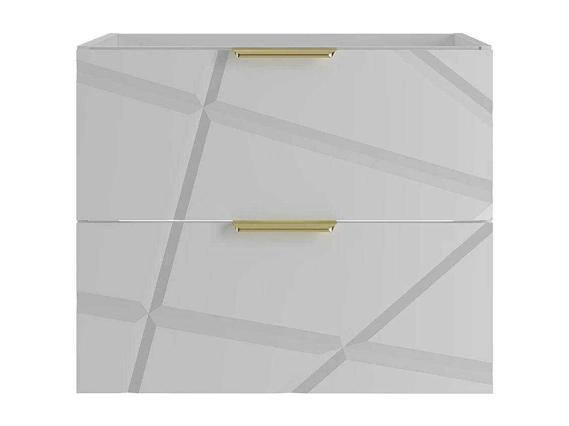 Meuble sous-vasque 60cm Aurora Blanc