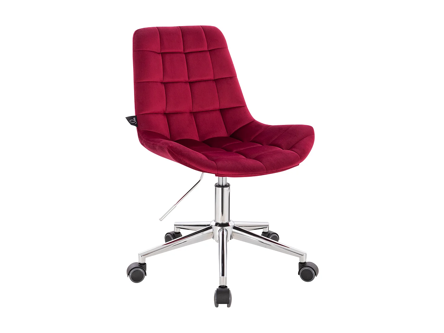 Chaise de bureau MICKY pour enfants réglable en hauteur Vin Rouge