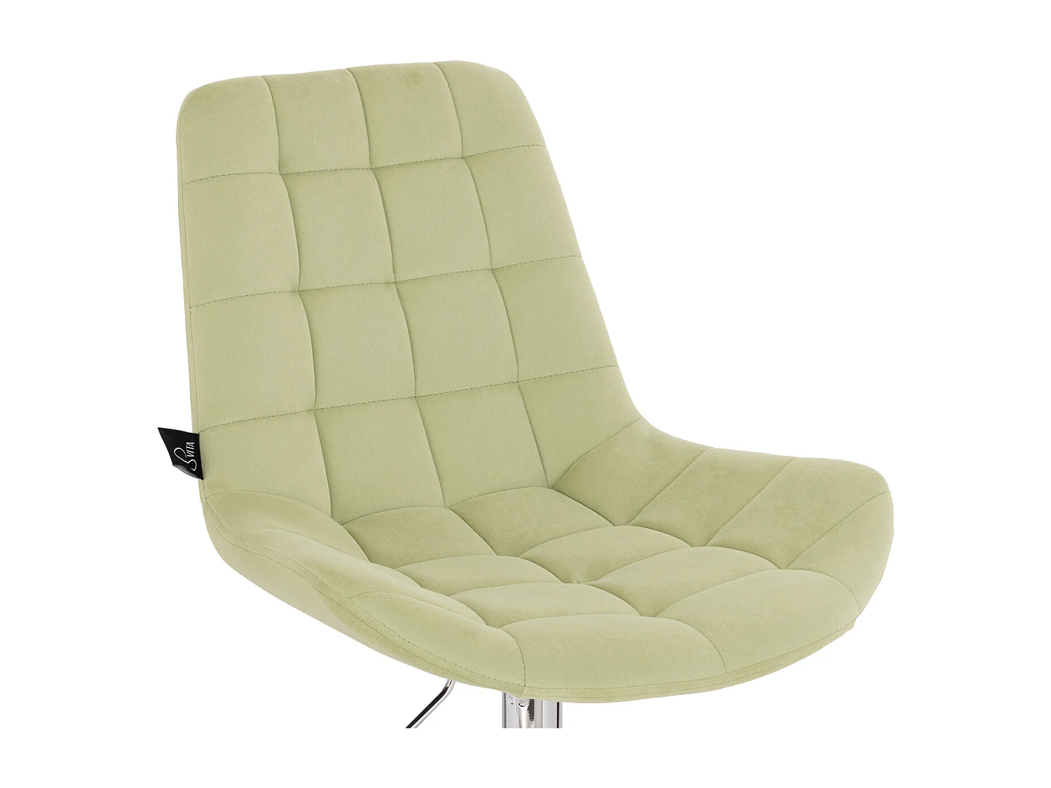 Chaise de bureau MICKY pour enfants réglable en hauteur Vert pastel