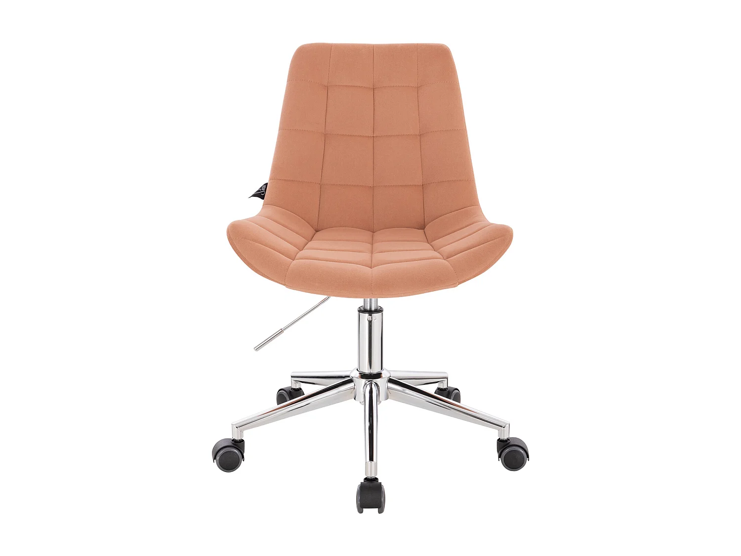 Chaise de bureau MICKY pour enfants réglable en hauteur Orange pastel