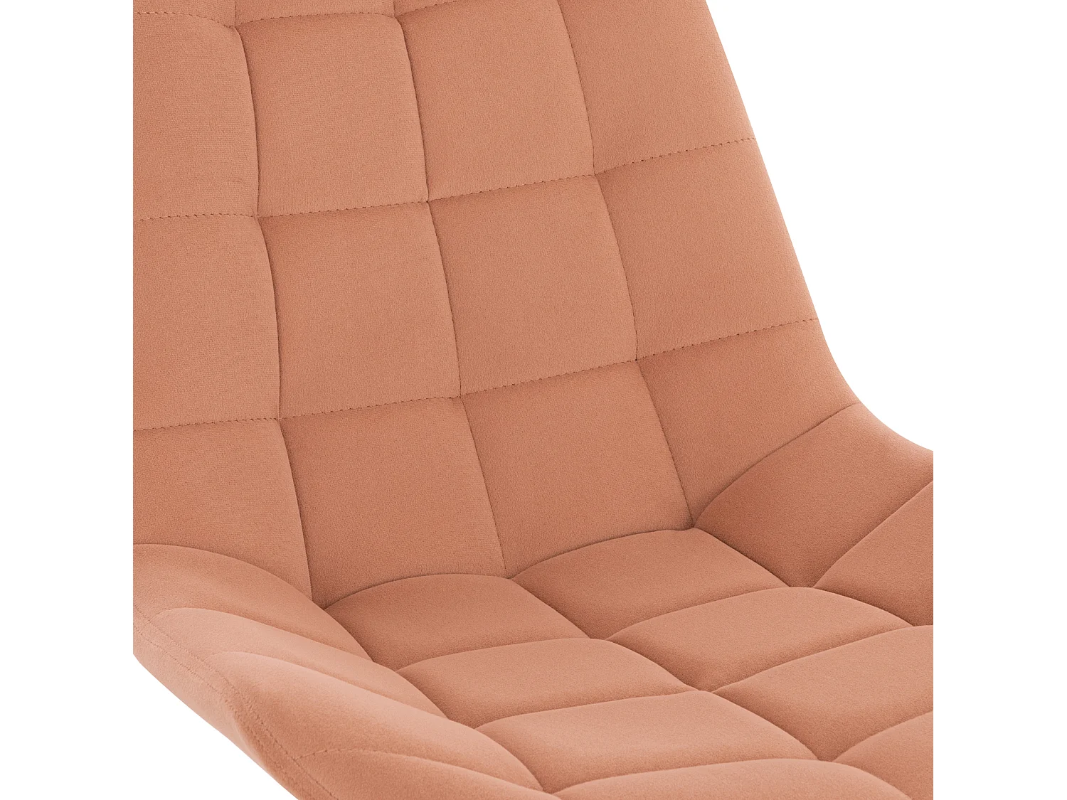 Chaise de bureau MICKY pour enfants réglable en hauteur Orange pastel