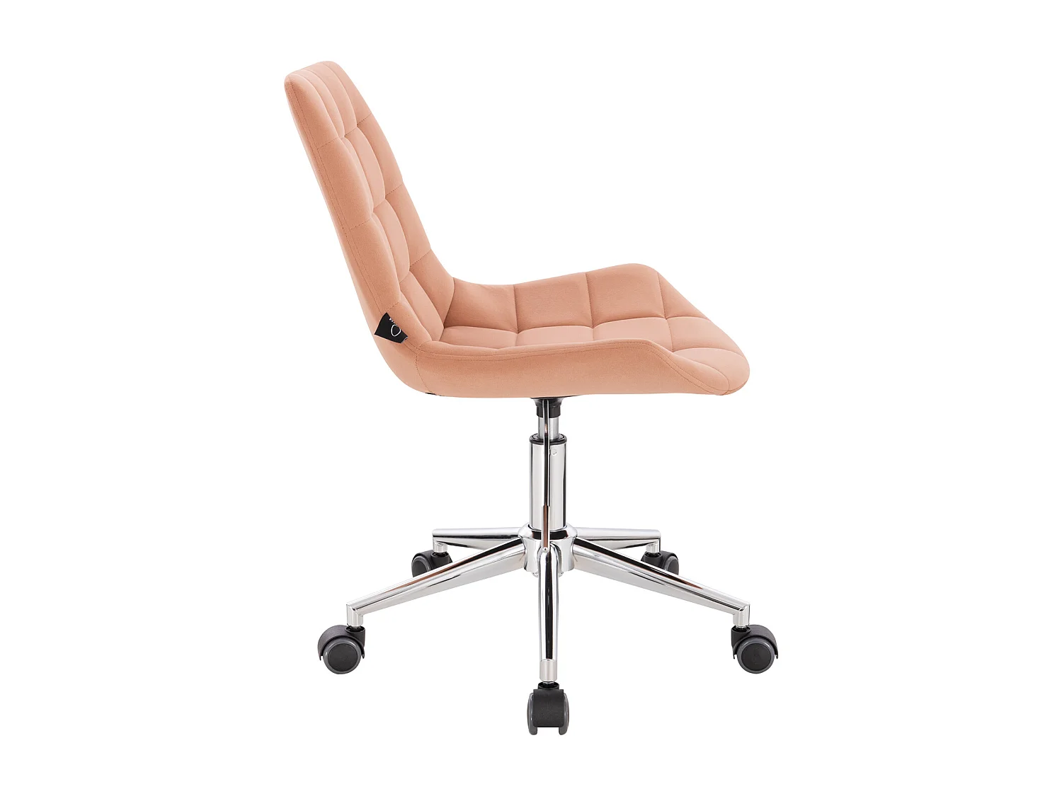 KINDERSCHREIBTISCHSTUHL MICKY Samtbezug Orange