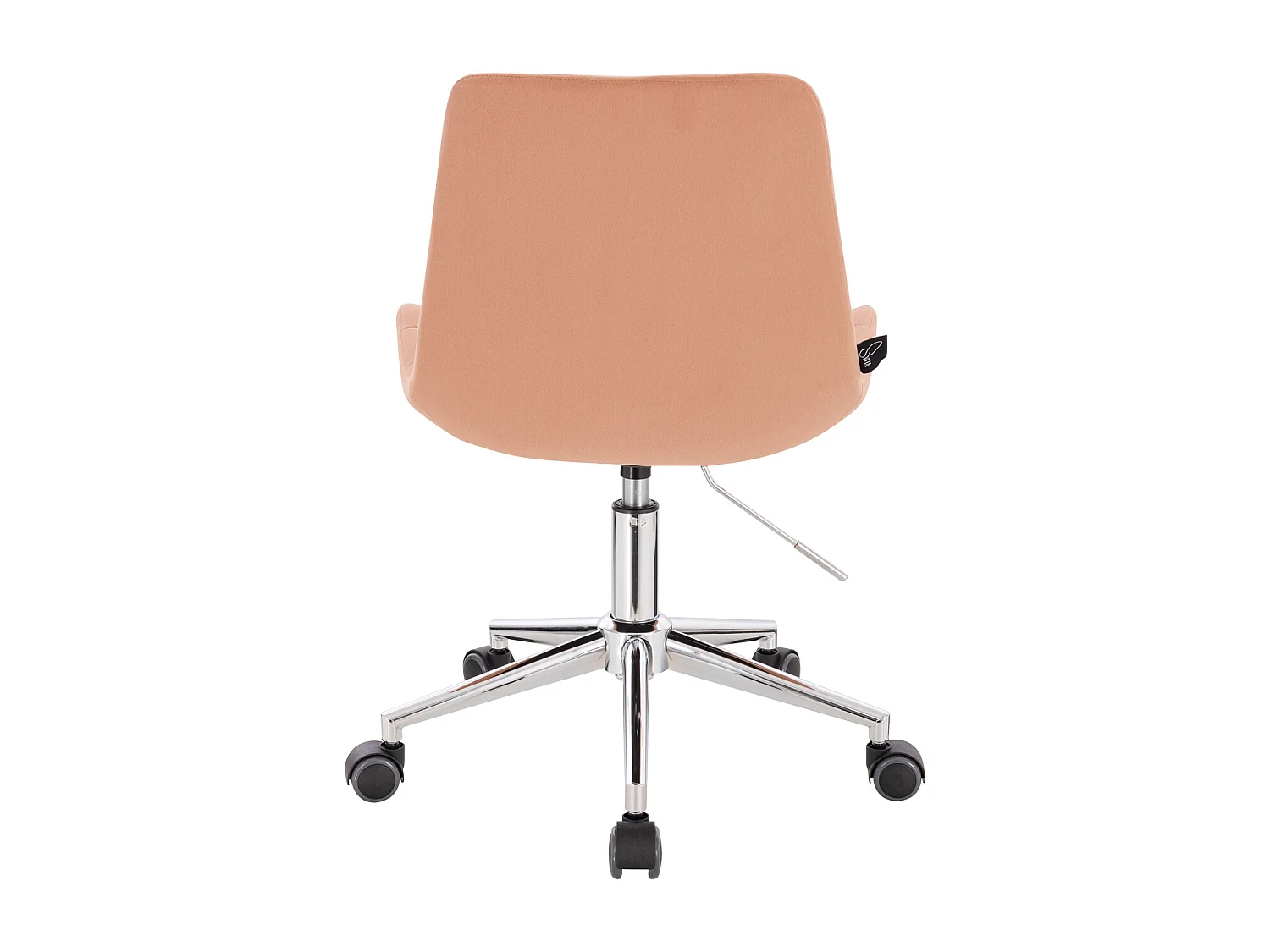 KINDERSCHREIBTISCHSTUHL MICKY Samtbezug Orange