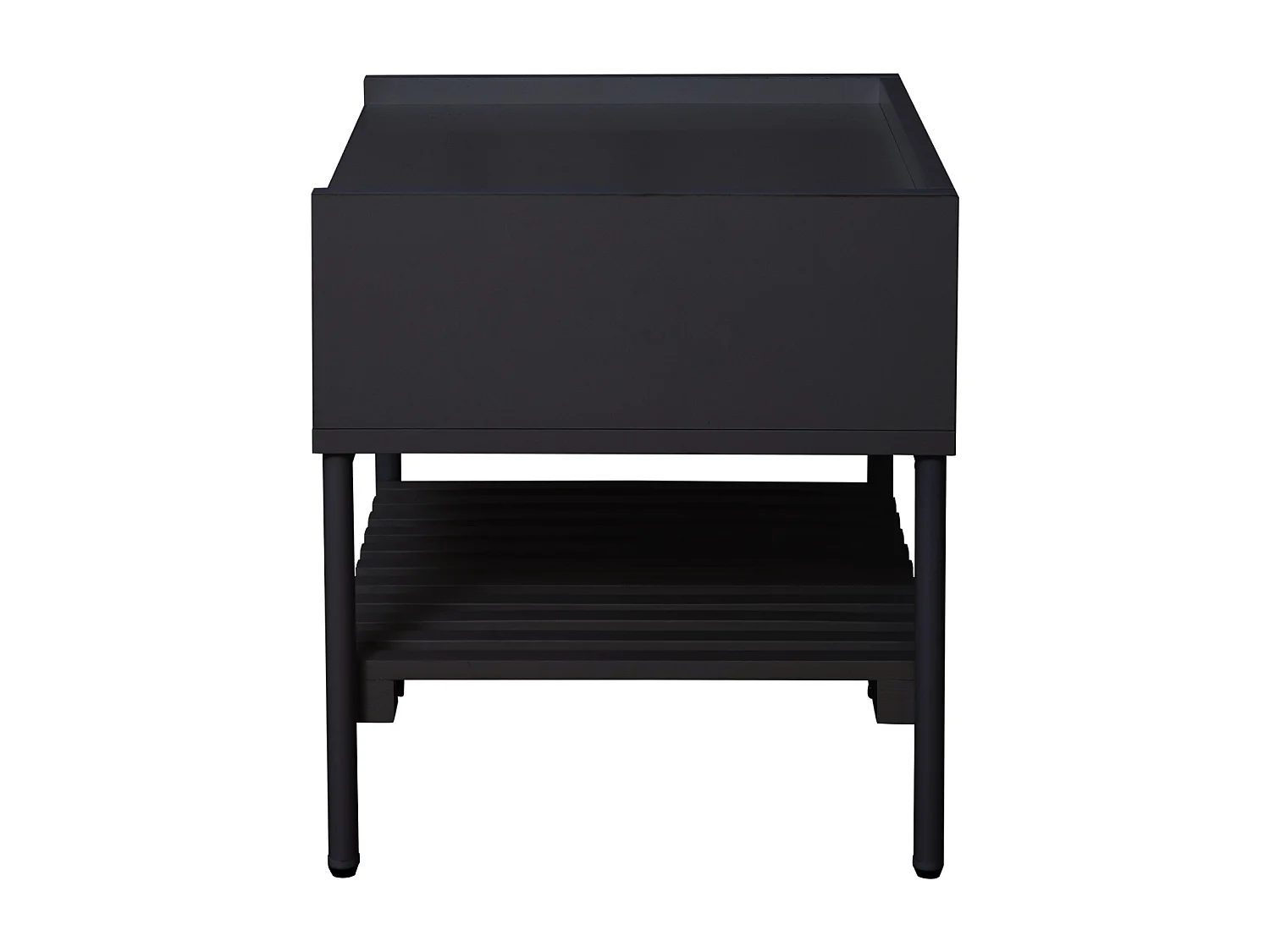 Table de chevet KORE avec tiroir Table de nuit Table de nuit Noir