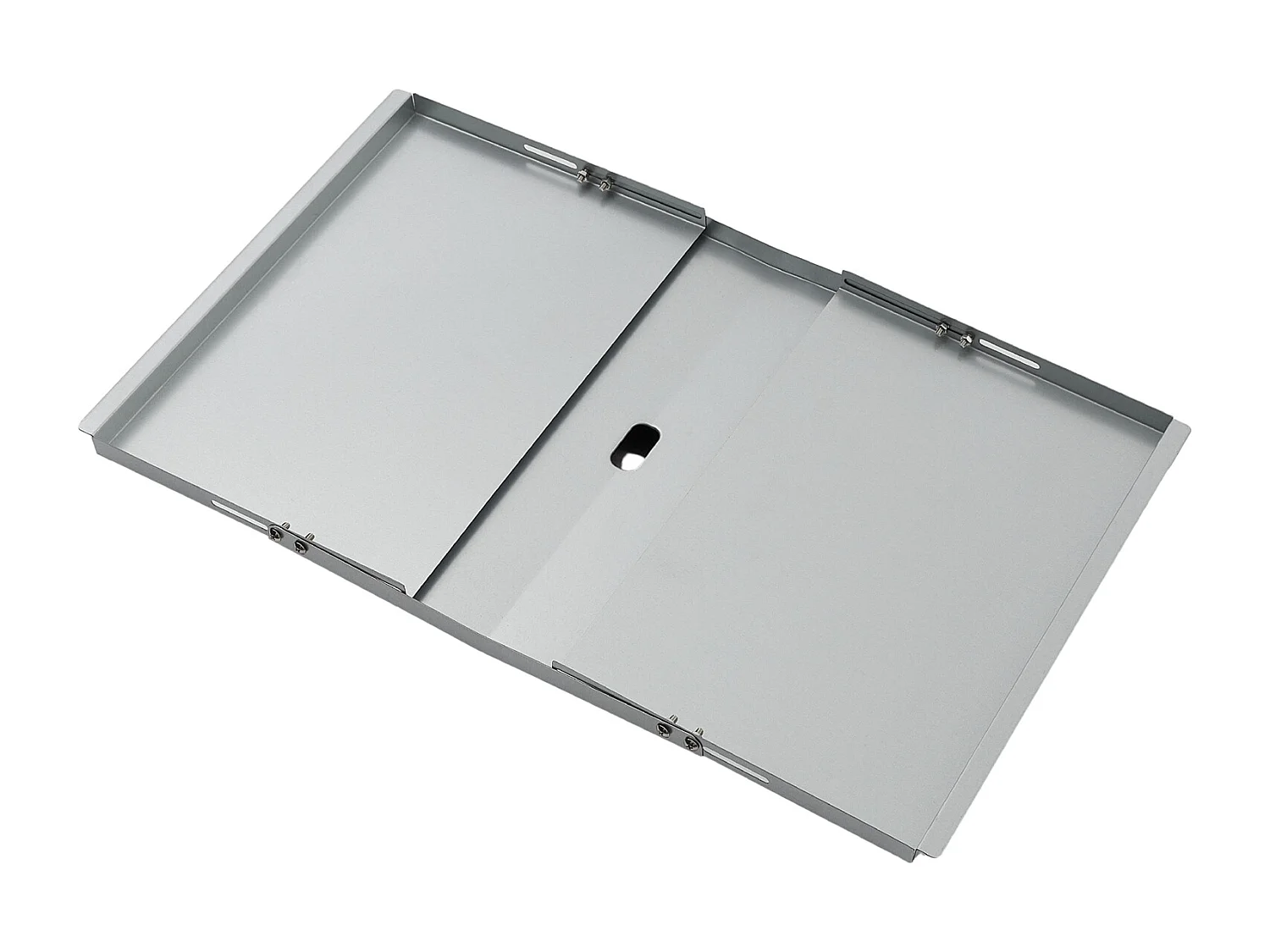 Bac à graisse universel avec bac de récupération réglable en acier