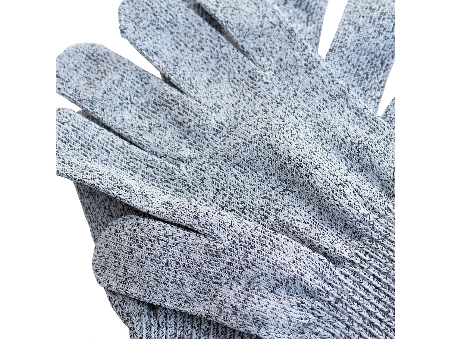 Gants résistants aux coupures Classe 5 EN388 Lot de 2 Taille M - Gris