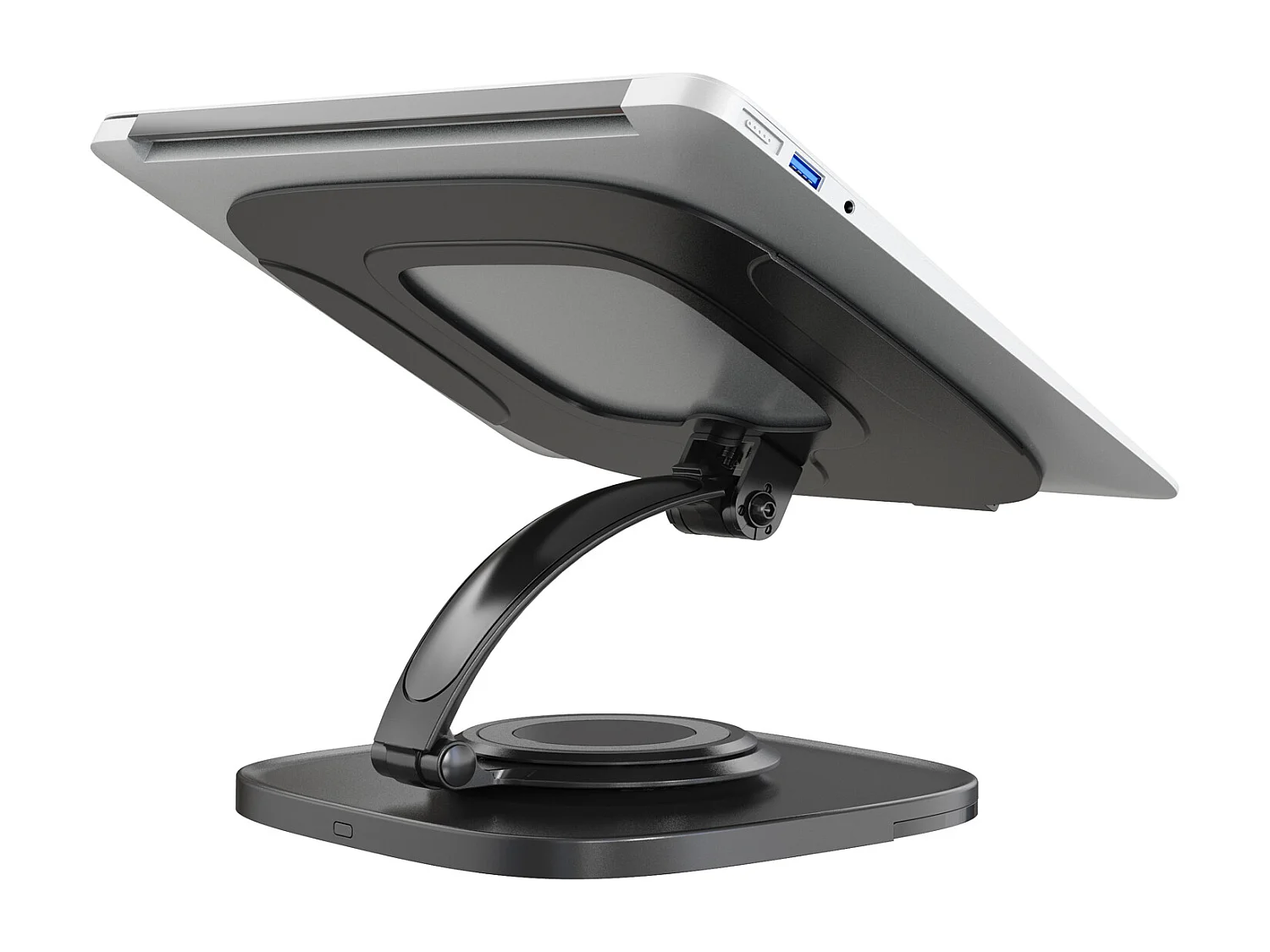 IKSAN support pour ordinateur portable réglable en hauteur et inclinable en aluminium