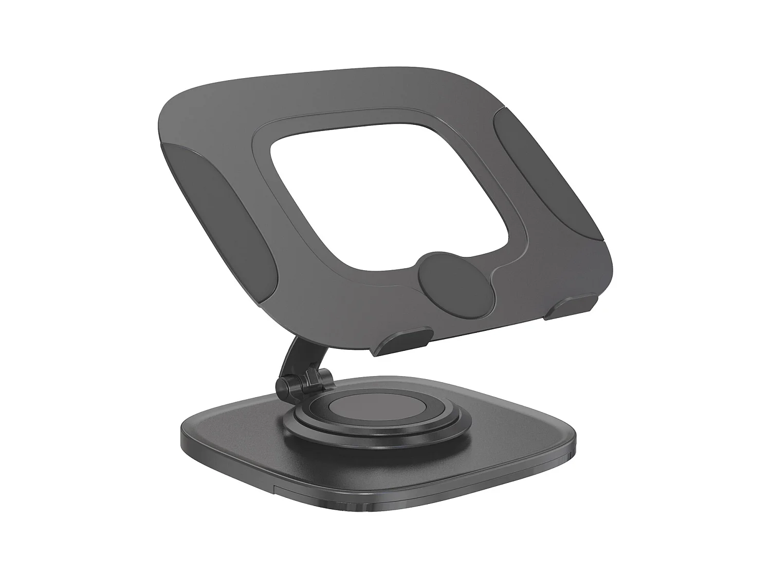 IKSAN support pour ordinateur portable réglable en hauteur et inclinable en aluminium
