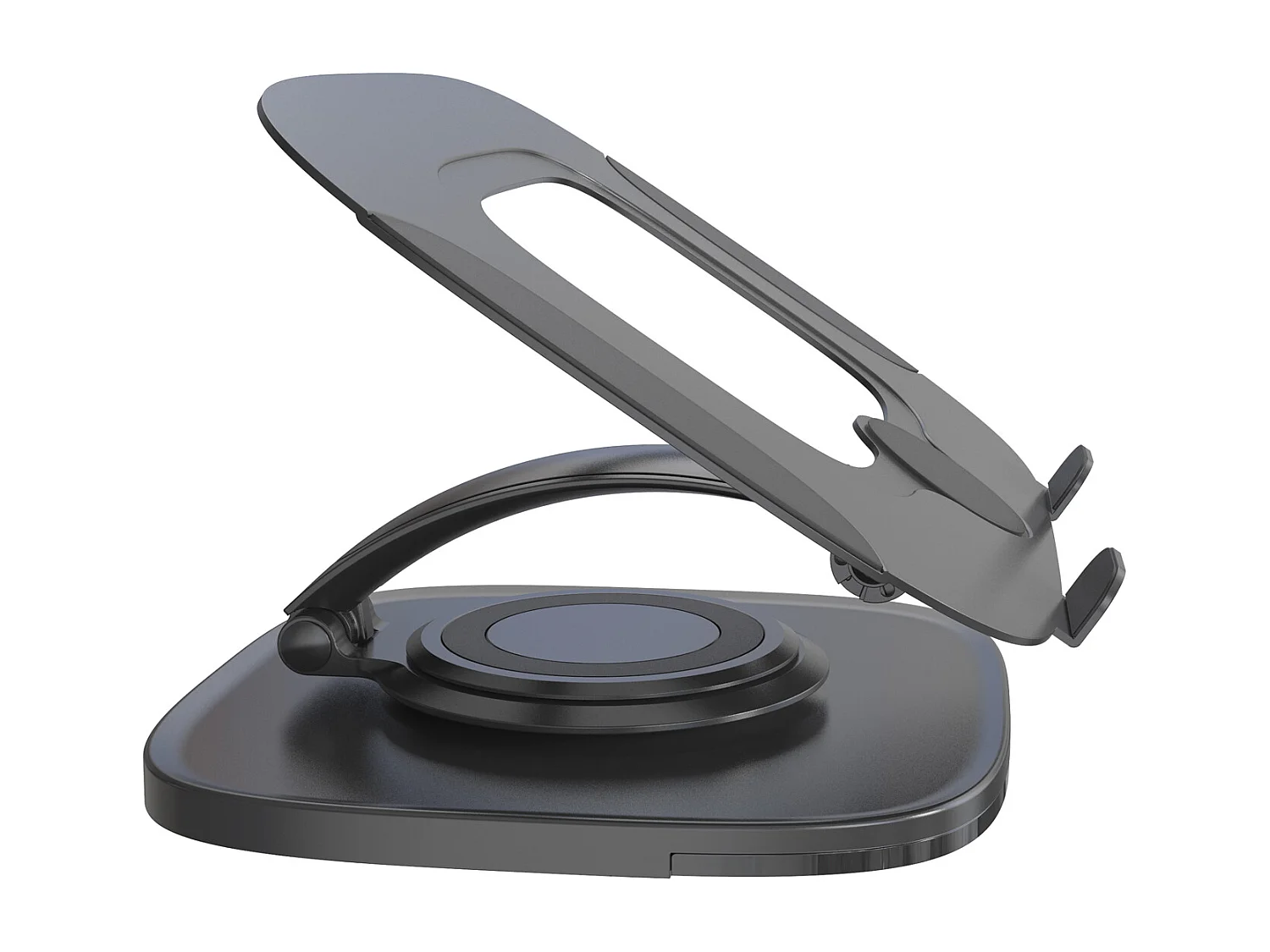 IKSAN support pour ordinateur portable réglable en hauteur et inclinable en aluminium