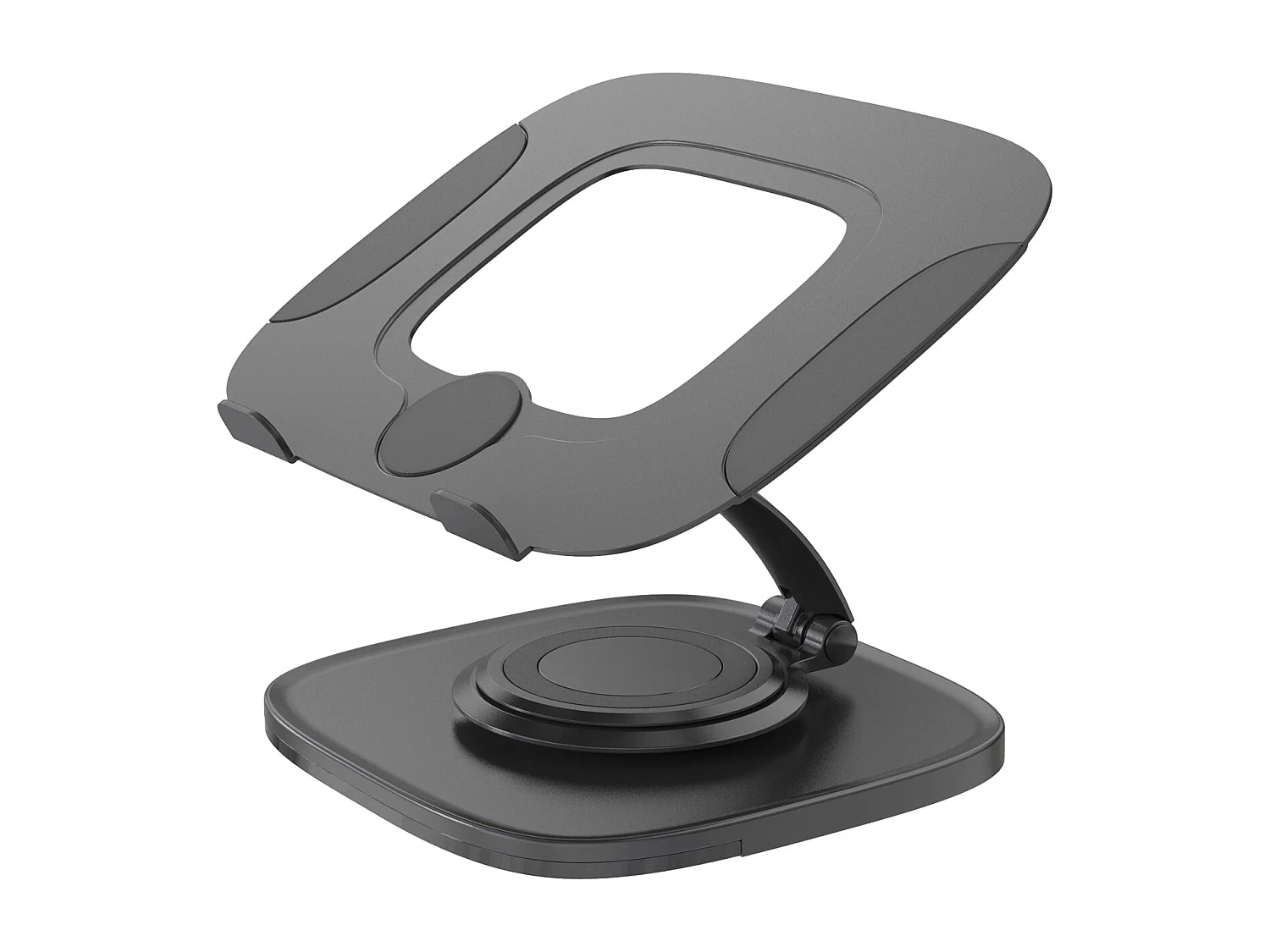 IKSAN support pour ordinateur portable réglable en hauteur et inclinable en aluminium