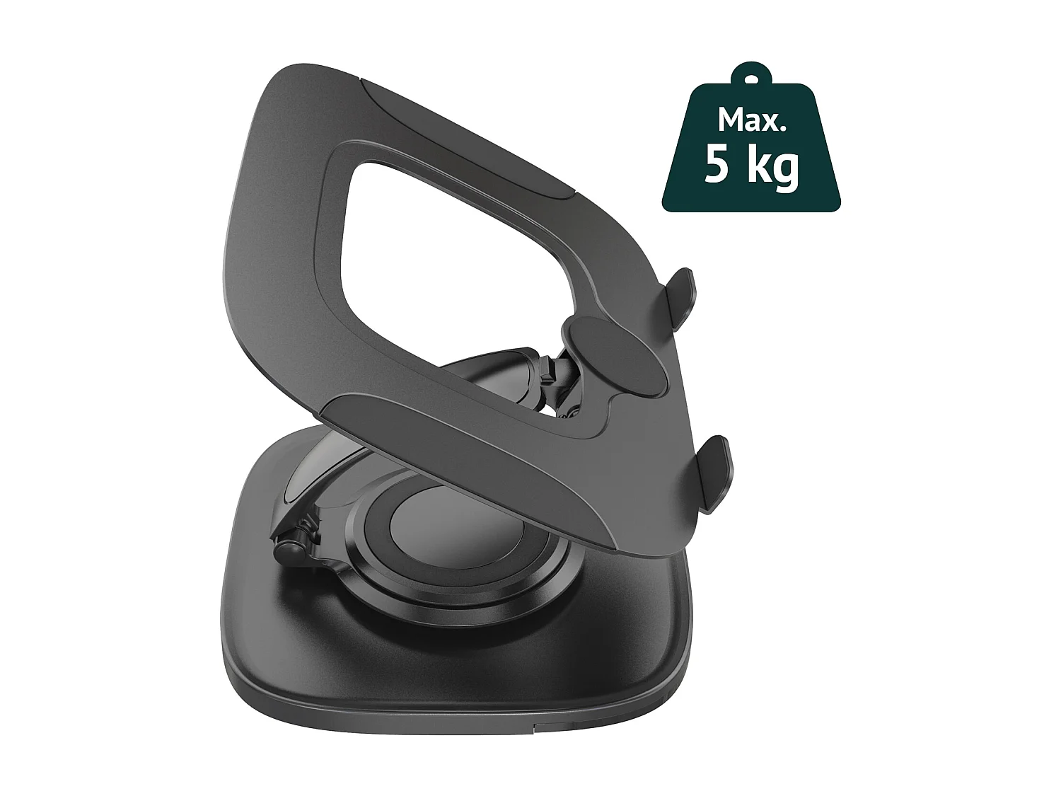 IKSAN support pour ordinateur portable réglable en hauteur et inclinable en aluminium