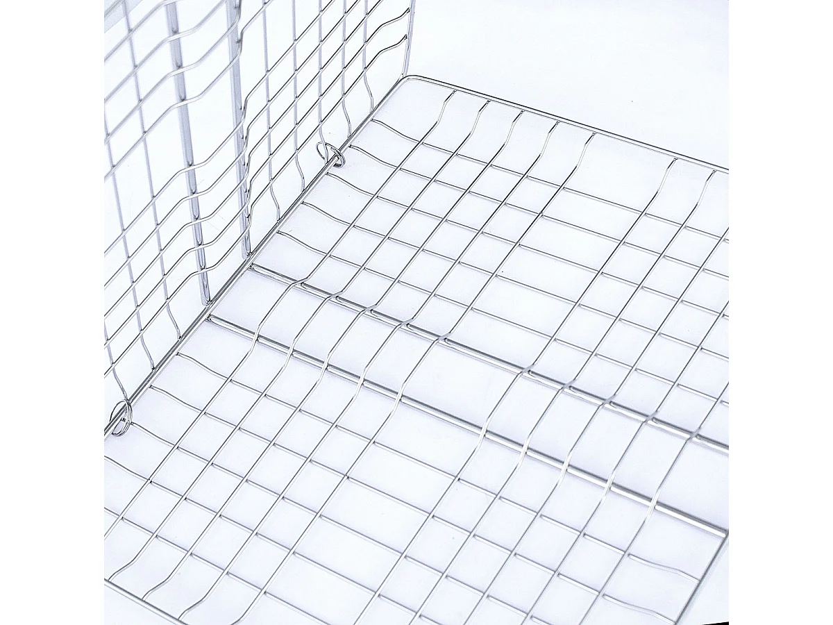 Panier à rôtir pour hamburgers en acier inoxydable