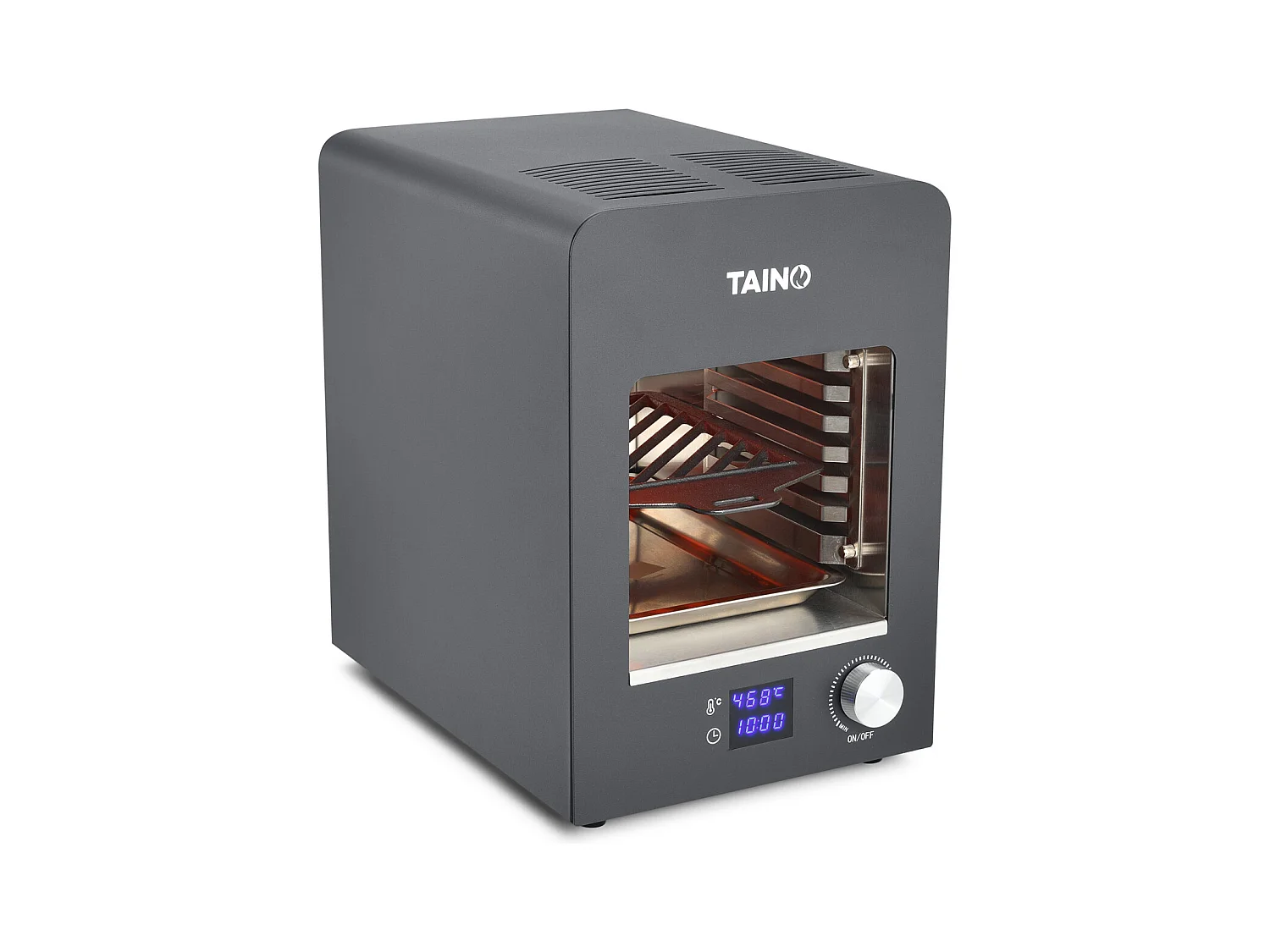 TAINO grill électrique à chaleur supérieure 800 degrés grill haute performance grill à bœuf grill à steak noir