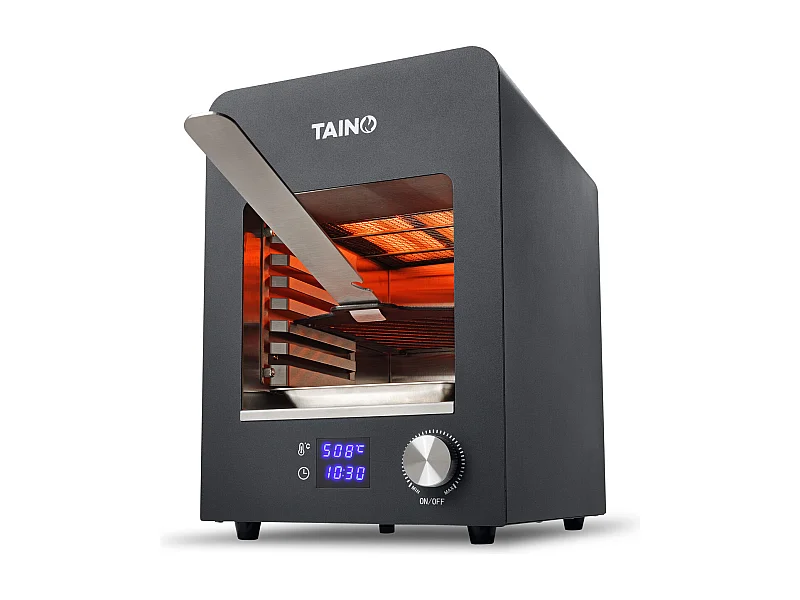 TAINO grill électrique à chaleur supérieure 800 degrés grill haute performance grill à bœuf grill à steak noir