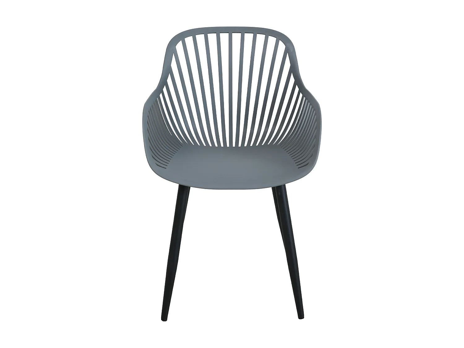 SVITA PHILLY groupe de sièges ensemble de meubles de balcon 3 pièces gris/noir