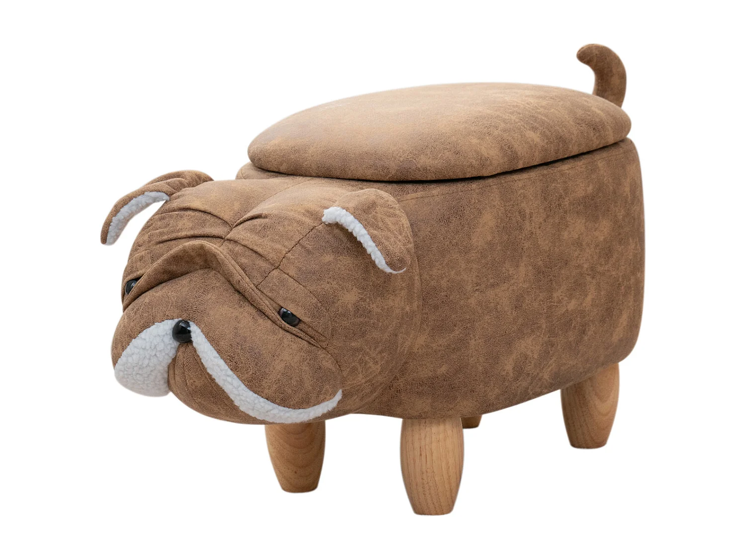SVITA tabouret animal rangement tabouret enfant siège tabouret chambre enfant siège boîte carlin