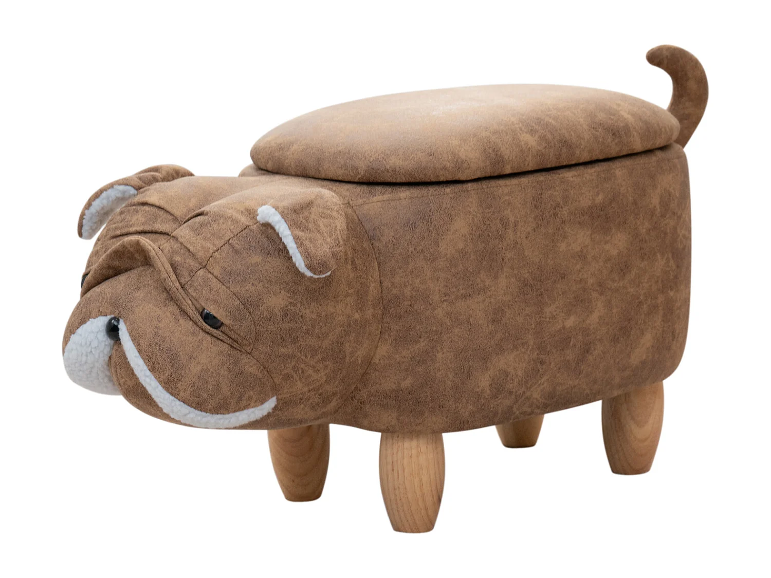 SVITA tabouret animal rangement tabouret enfant siège tabouret chambre enfant siège boîte carlin