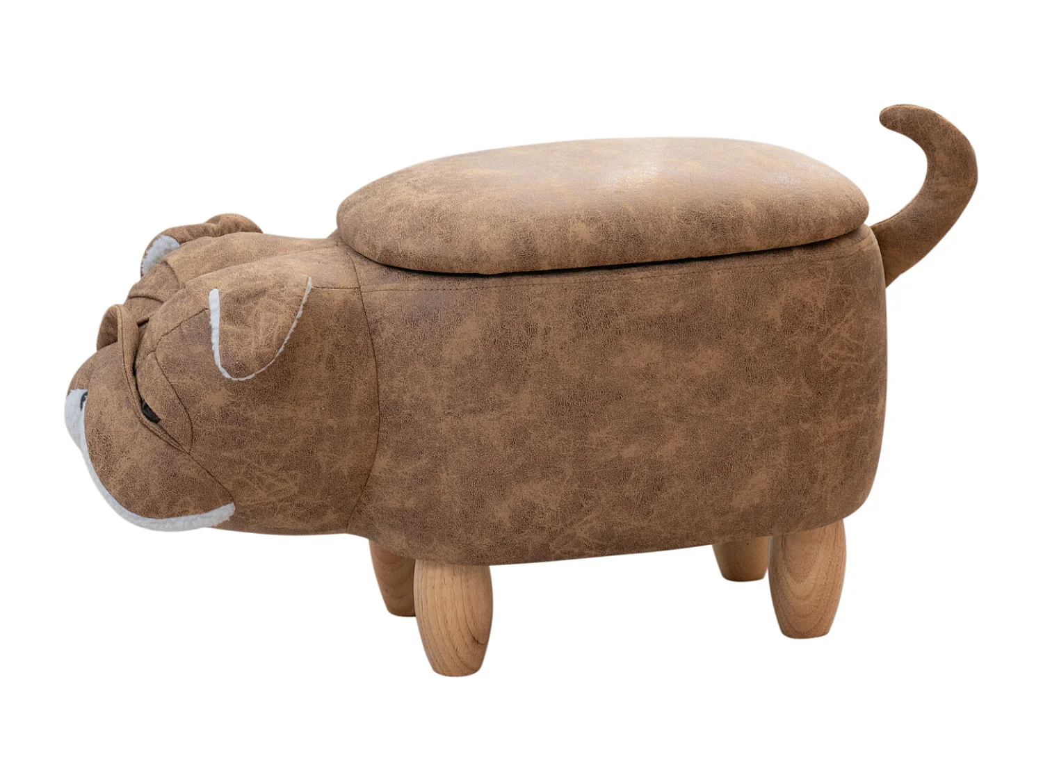 SVITA tabouret animal rangement tabouret enfant siège tabouret chambre enfant siège boîte carlin